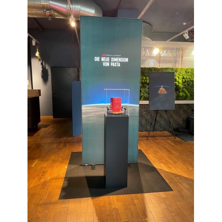 Combinación peana + urna + illuminación LED