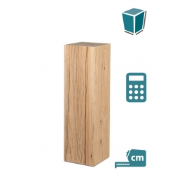 Peana de madera de roble