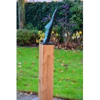 Peana de madera de roble