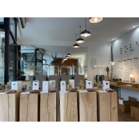 Peana de madera de roble