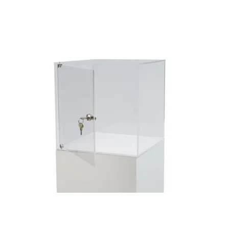 Urna vitrina de metacrilato