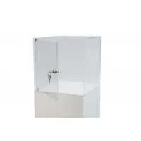 Urna vitrina de metacrilato