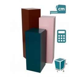 Peana en color brillo, a medida