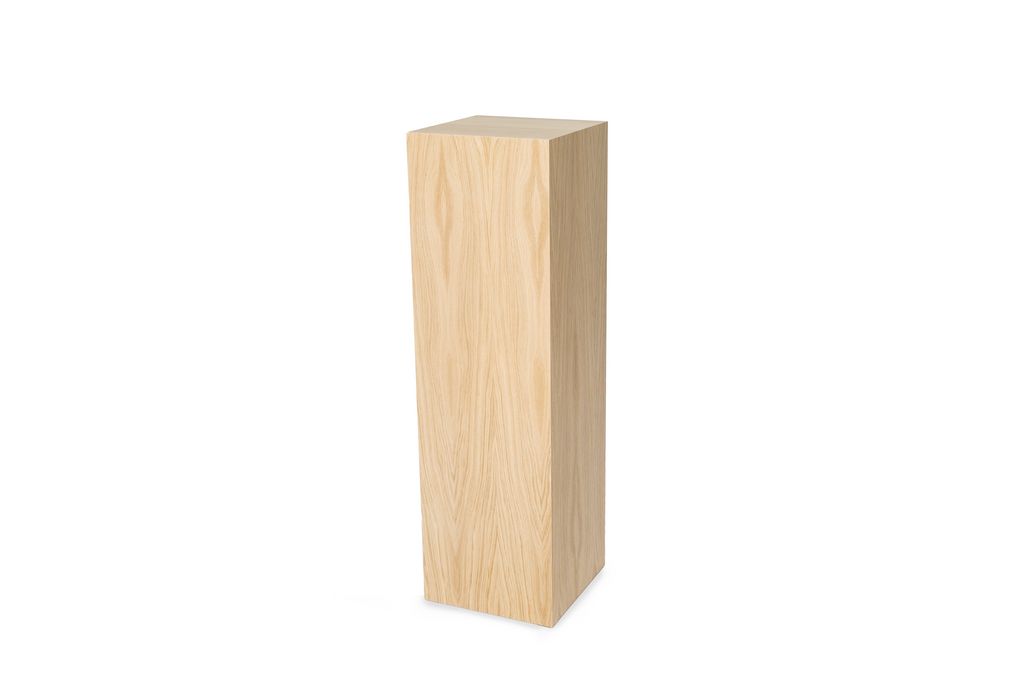 Comprar peana de madera de roble ✔️ Pedestal de madera maciza